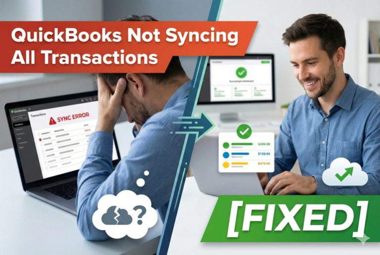 QuickBooks Not Syncing All Transactions