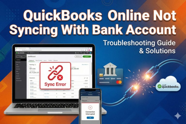 QuickBooks Online Not Syncing With Bank Account
