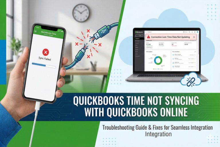 QuickBooks Time Not Syncing With QuickBooks Online