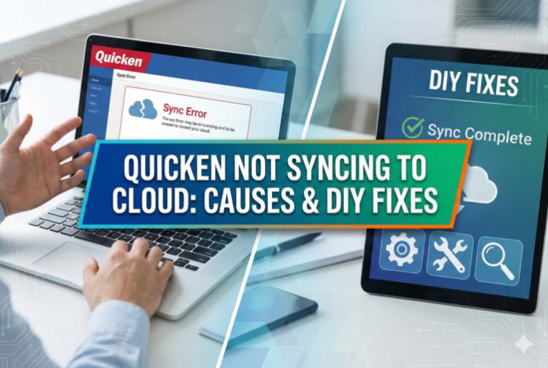 Quicken Not Syncing to Cloud
