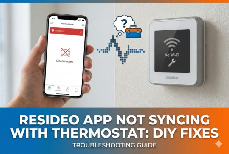 Resideo App Not Syncing With Thermostat