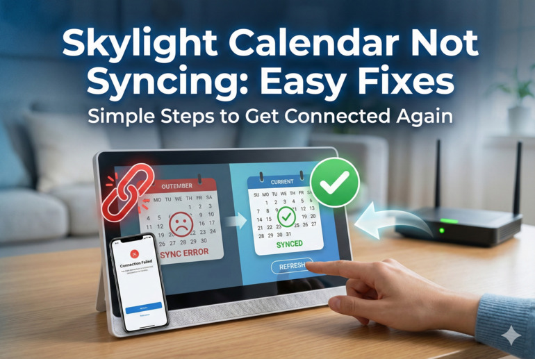 Skylight Calendar Not Syncing