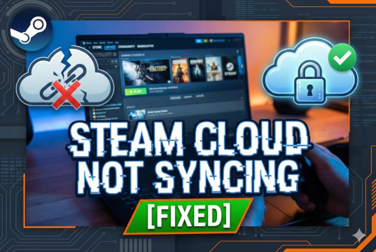 Steam Cloud Not Syncing