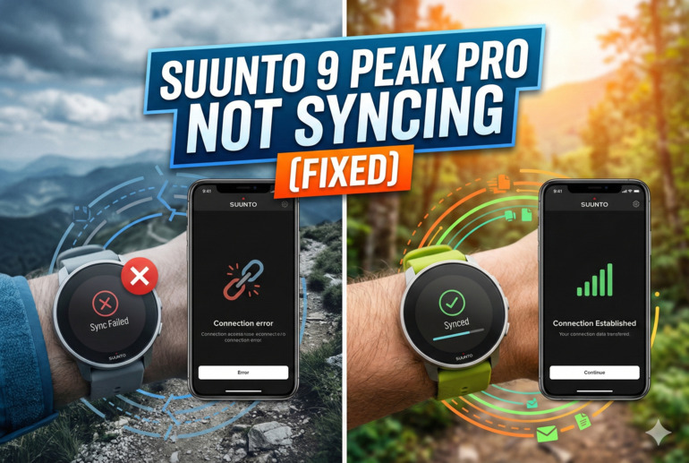 Suunto 9 Peak Pro Not Syncing