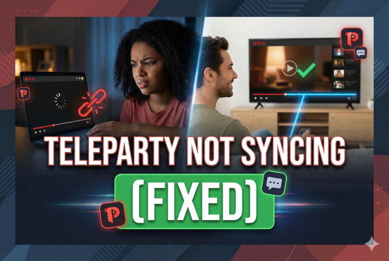 Teleparty Not Syncing