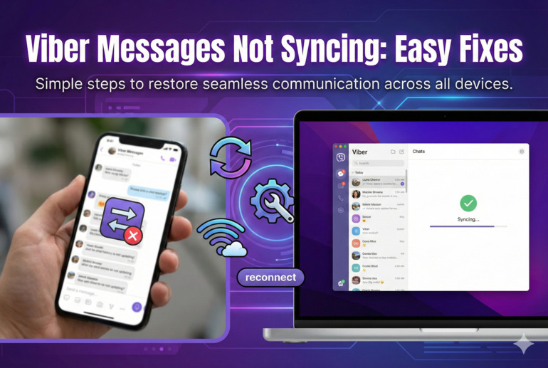 Viber Messages Not Syncing