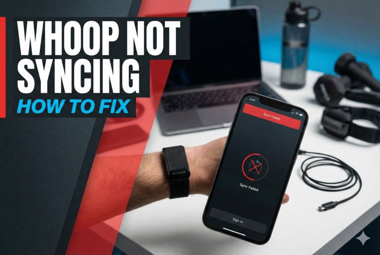 Whoop Not Syncing