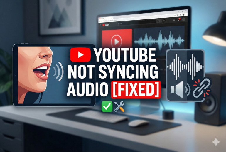 youtube not syncing audio