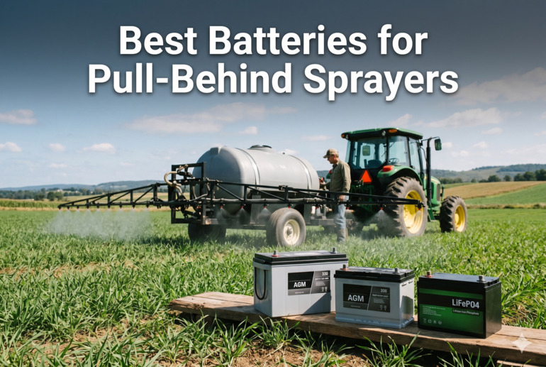 Best Batteries for Pull-Behind Sprayers