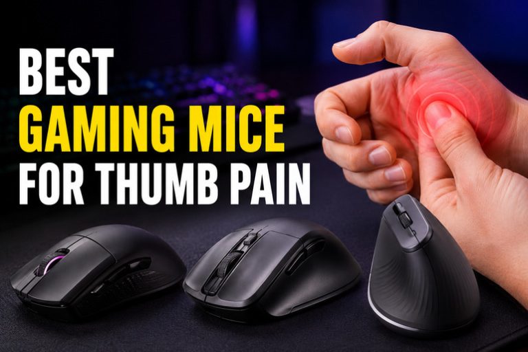 Best Gaming Mice for Thumb Pain
