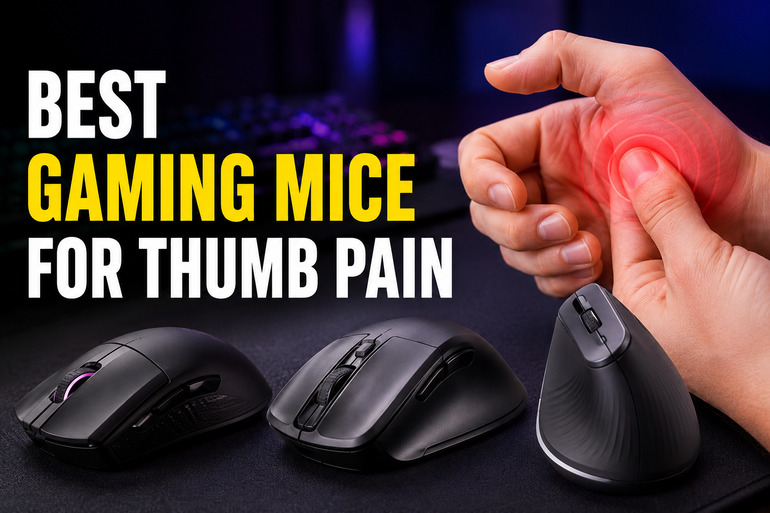 Best Gaming Mice for Thumb Pain