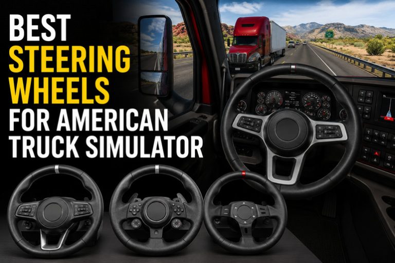 Best Steering Wheels for American Truck Simulator