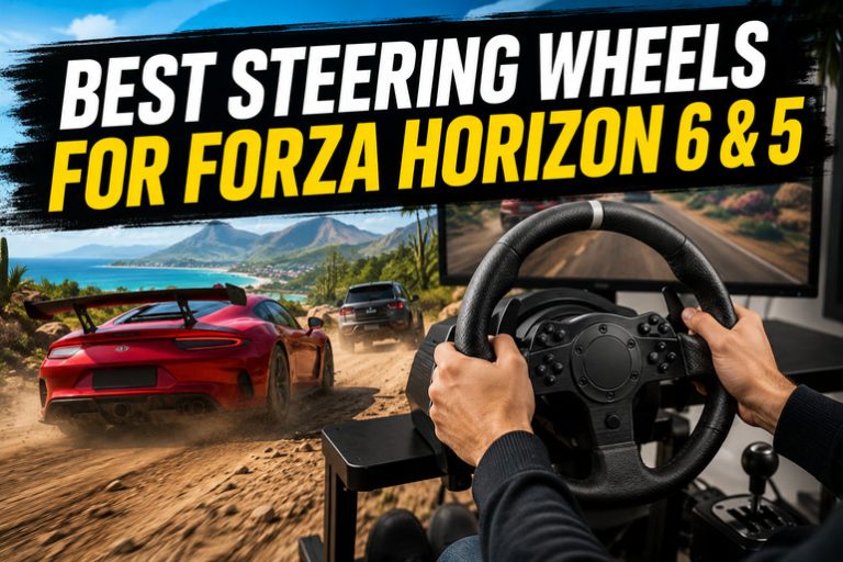 Best Steering Wheels for Forza Horizon 6 & 5