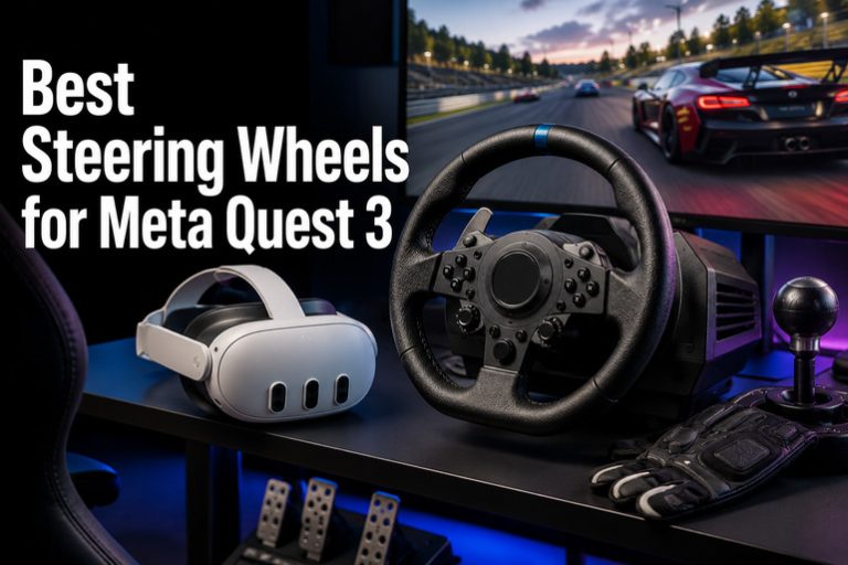 Best Steering Wheels for Meta Quest 3