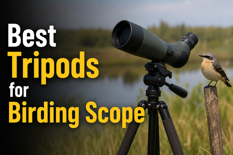  Best Tripods for Birding Scope
