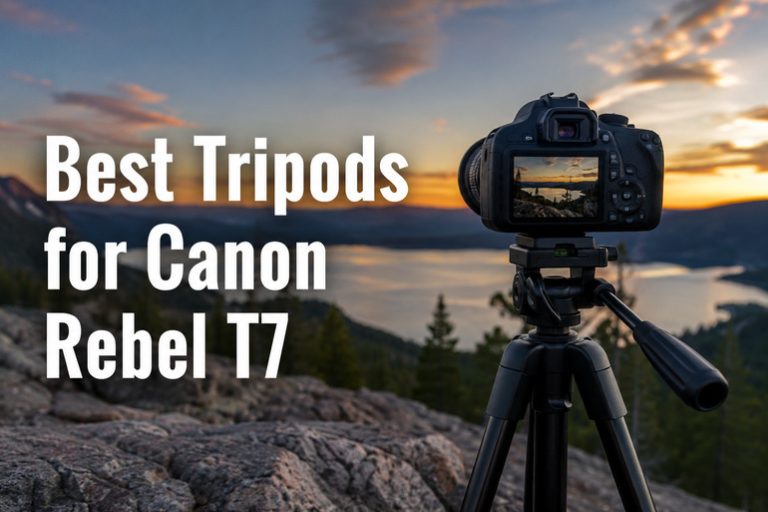 Best Tripods for Canon Rebel T7