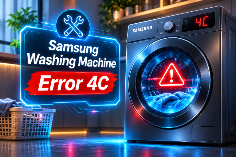Samsung Washing Machine Error 4C