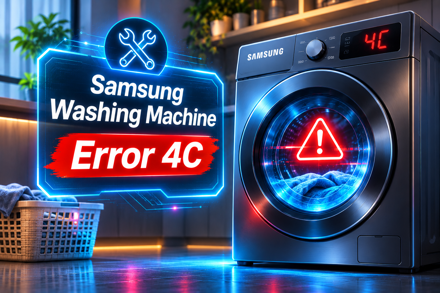 Samsung Washing Machine Error 4C