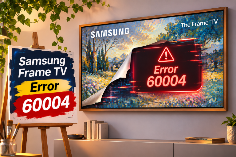 Samsung Frame TV Error 60004