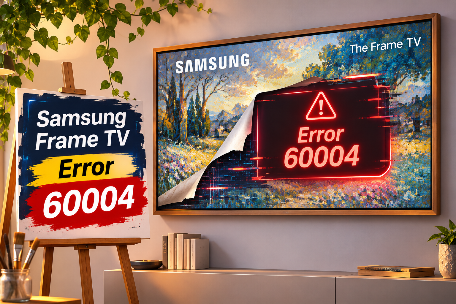 Samsung Frame TV Error 60004