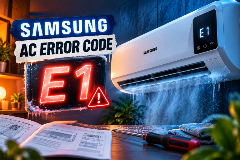 Samsung AC Error Code E1