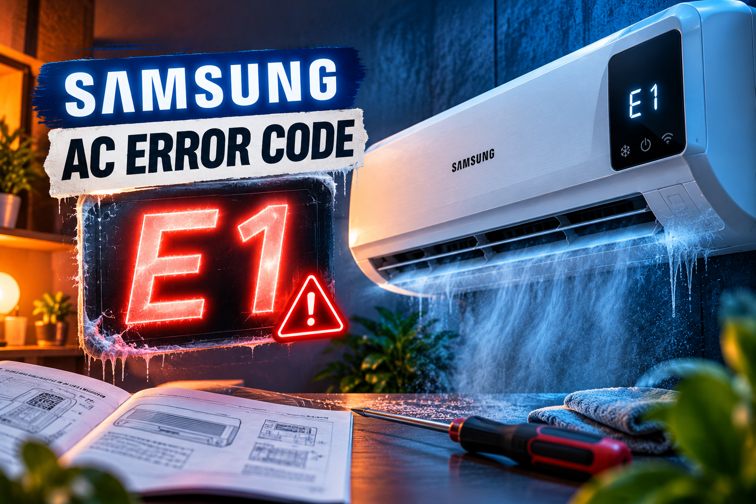 Samsung AC Error Code E1