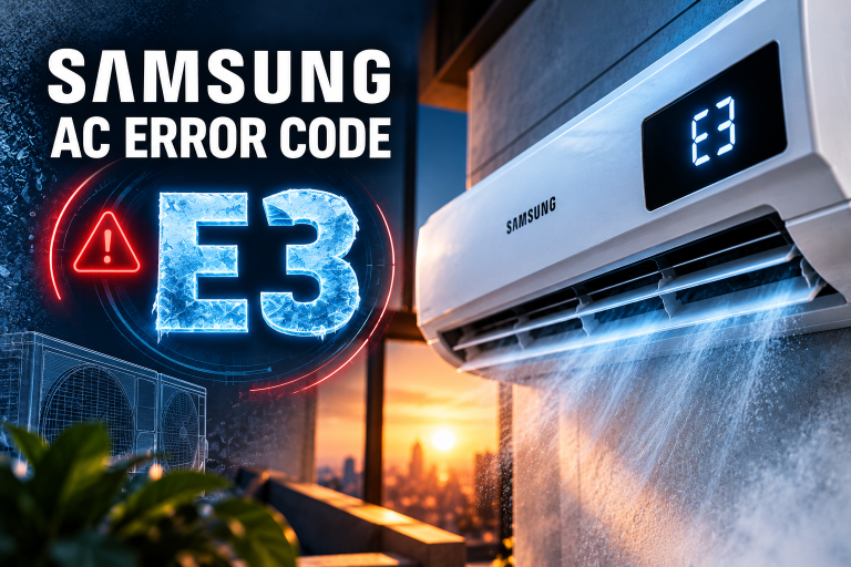 Samsung AC Error Code E3