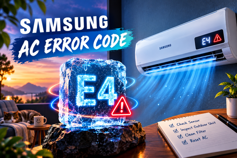 Samsung AC Error Code E4