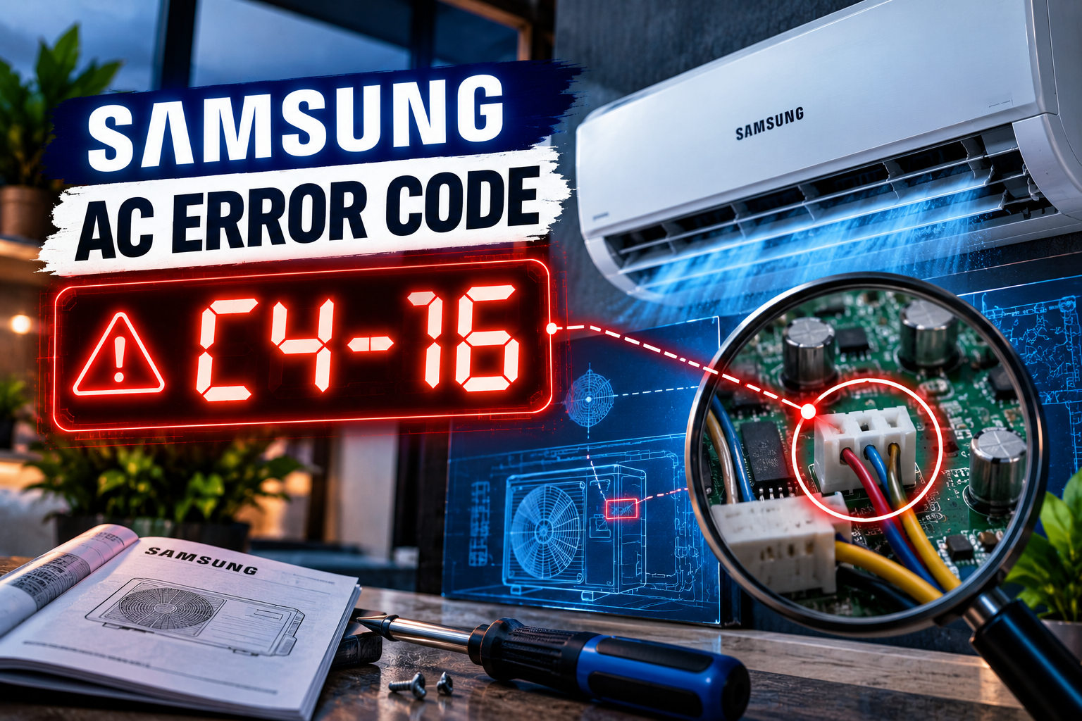 Samsung AC Error Code C4-16