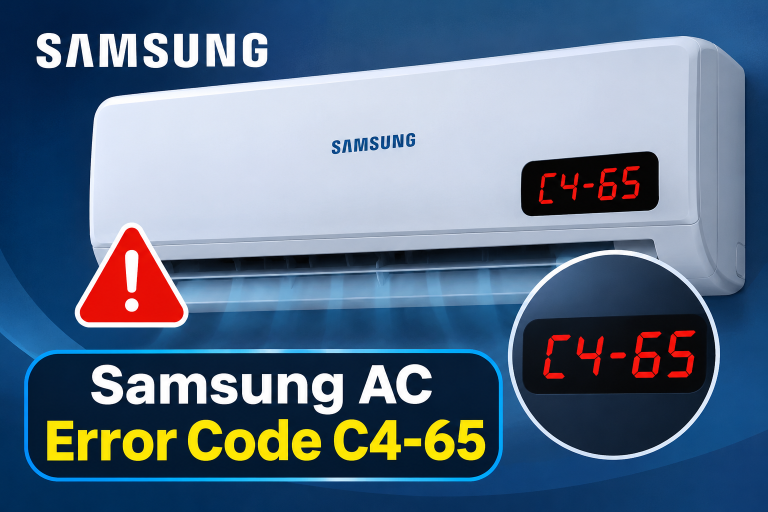 Samsung AC Error Code C4-65