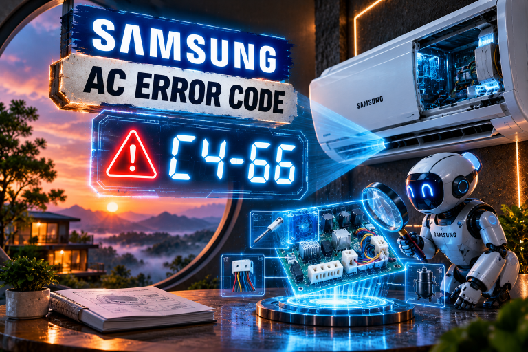 Samsung AC Error Code C4-66