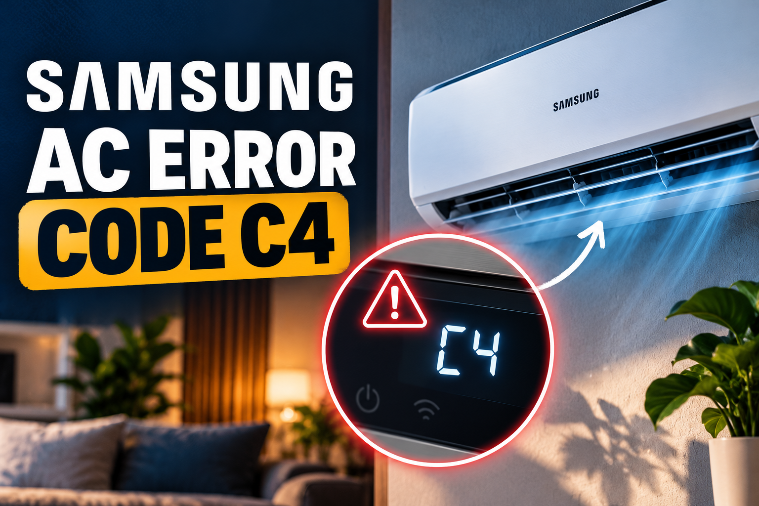  Samsung AC Error Code C4