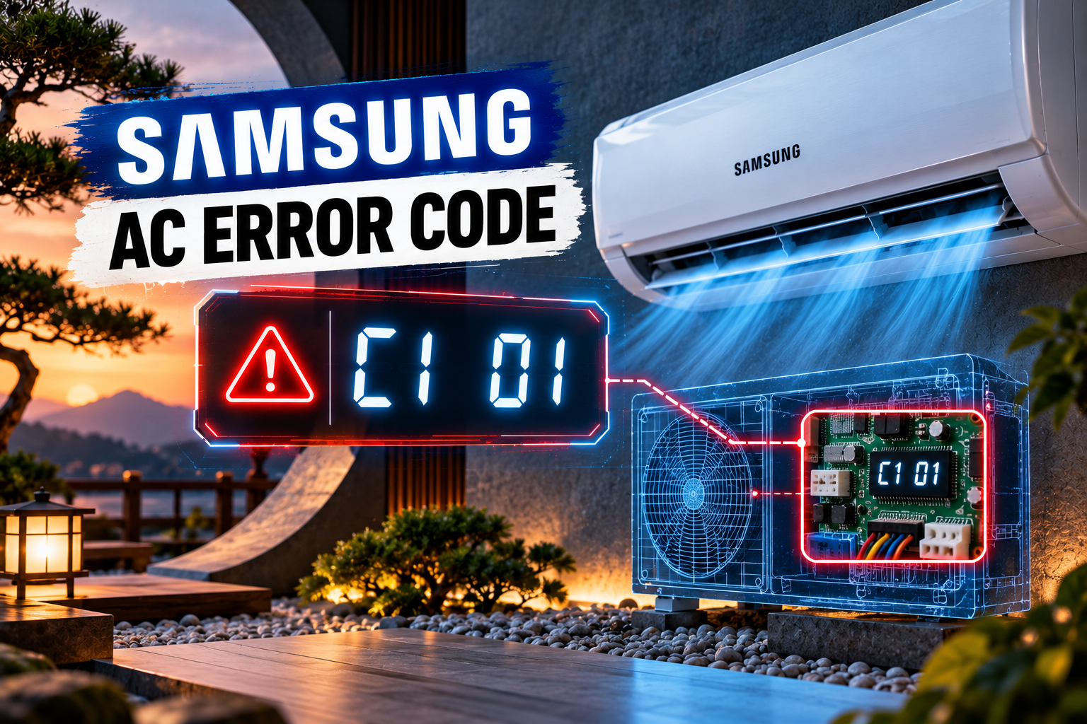 Samsung AC Error Code C1 01