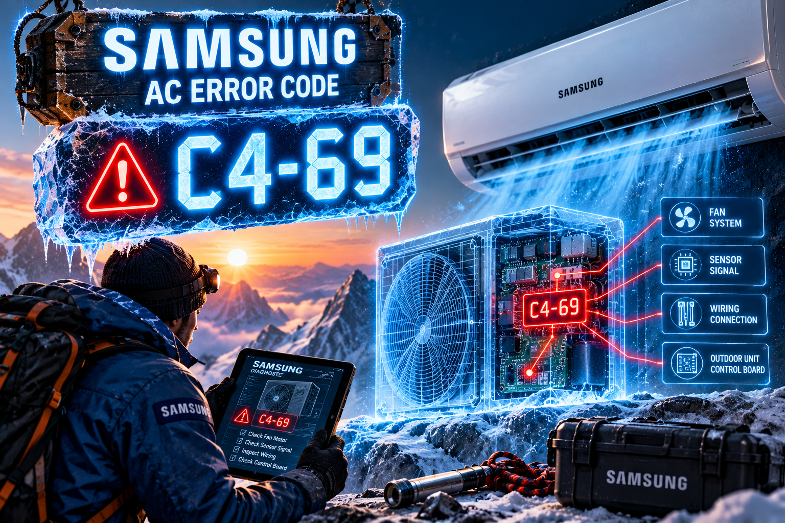 Samsung AC Error Code C4-69