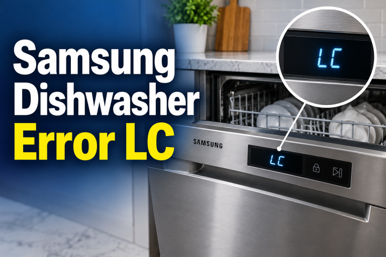 Samsung Dishwasher Error LC