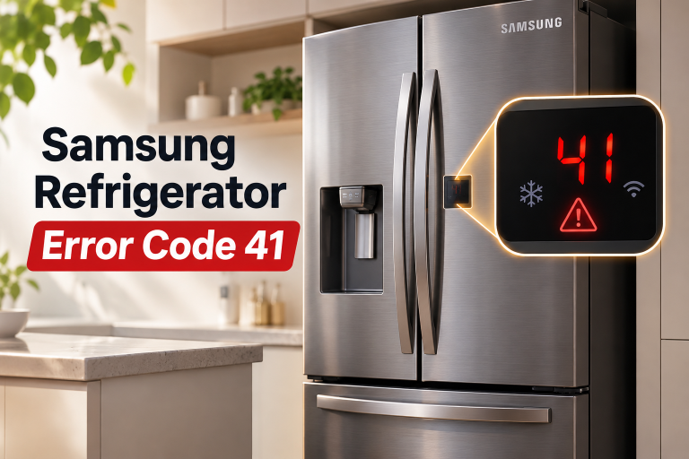 Samsung Refrigerator Error Code 41