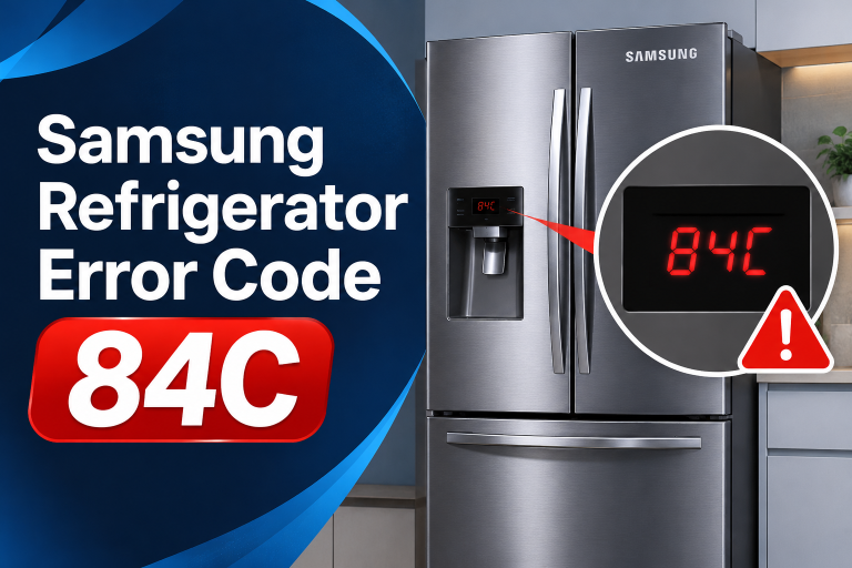 Samsung Refrigerator Error Code 84C