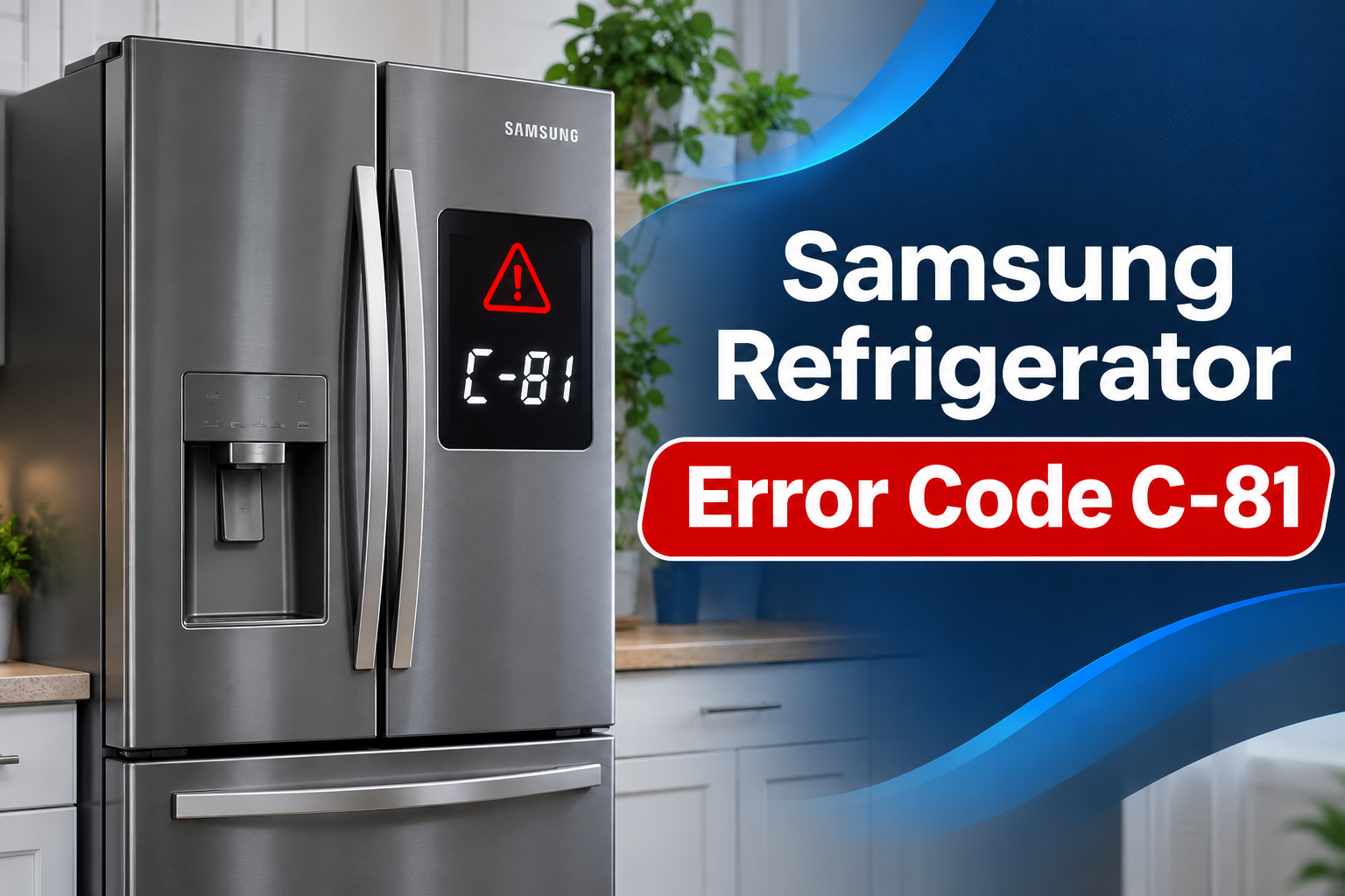Samsung Refrigerator Error Code C-81