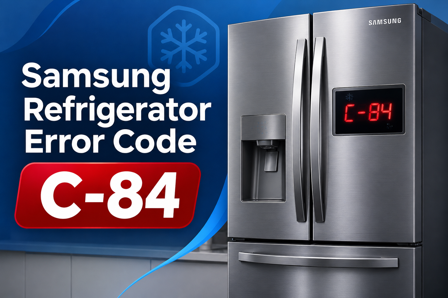 Samsung Refrigerator Error Code C-84