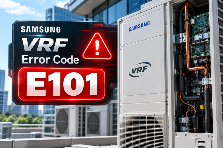 Samsung VRF Error Code E101