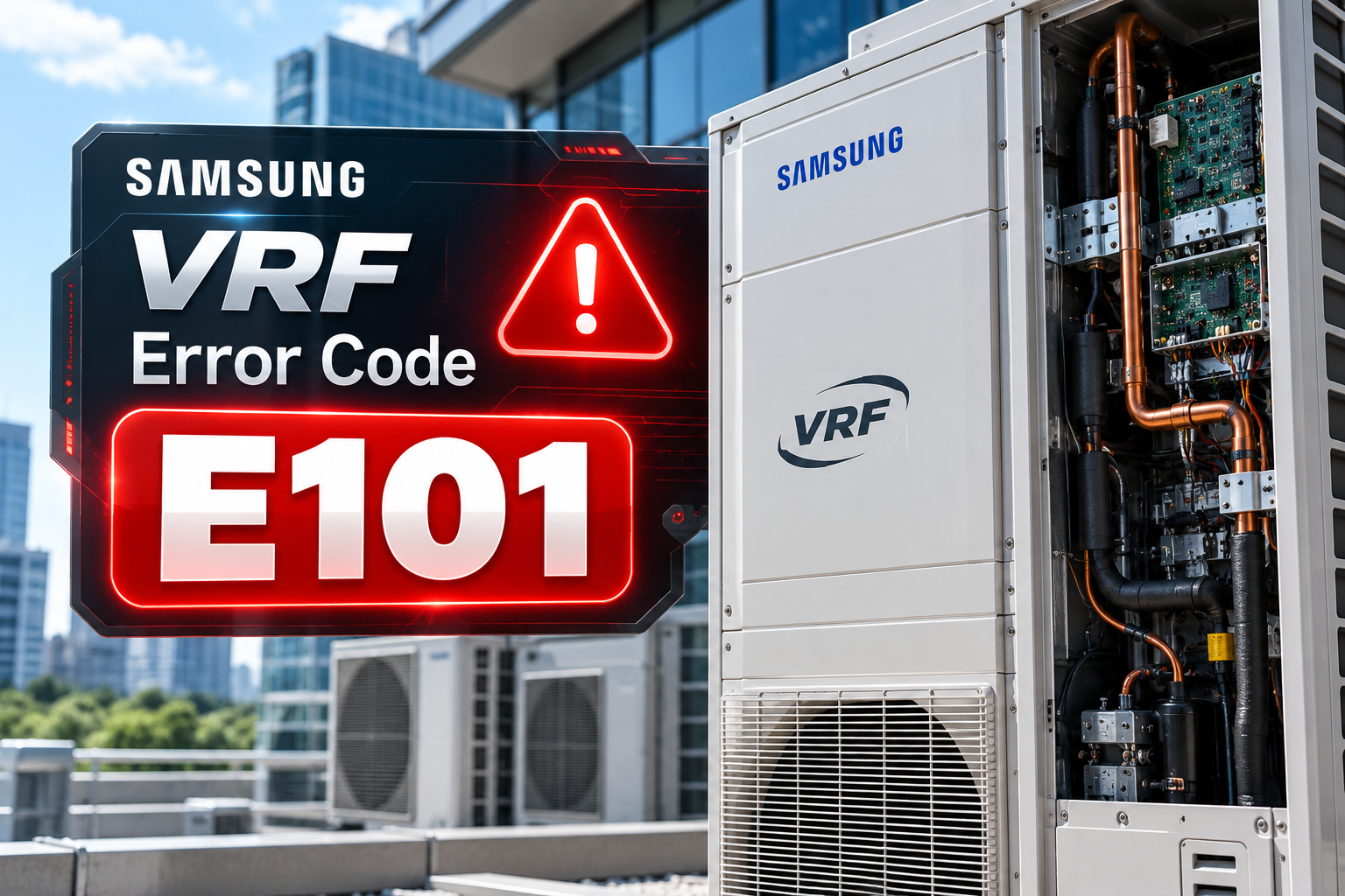 Samsung VRF Error Code E101