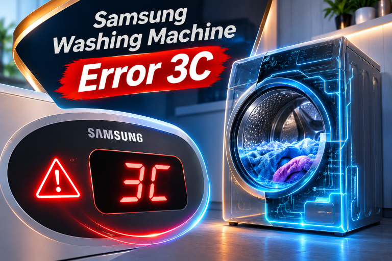 Samsung Washer Error 3C