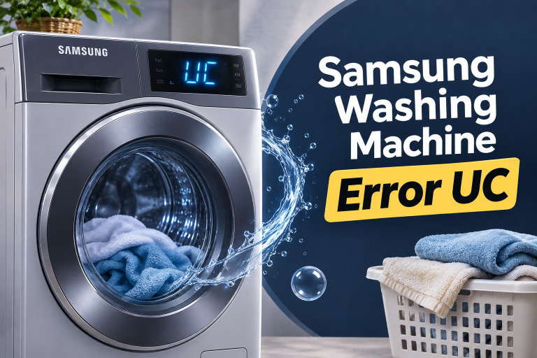 Samsung Washing Machine Error UC