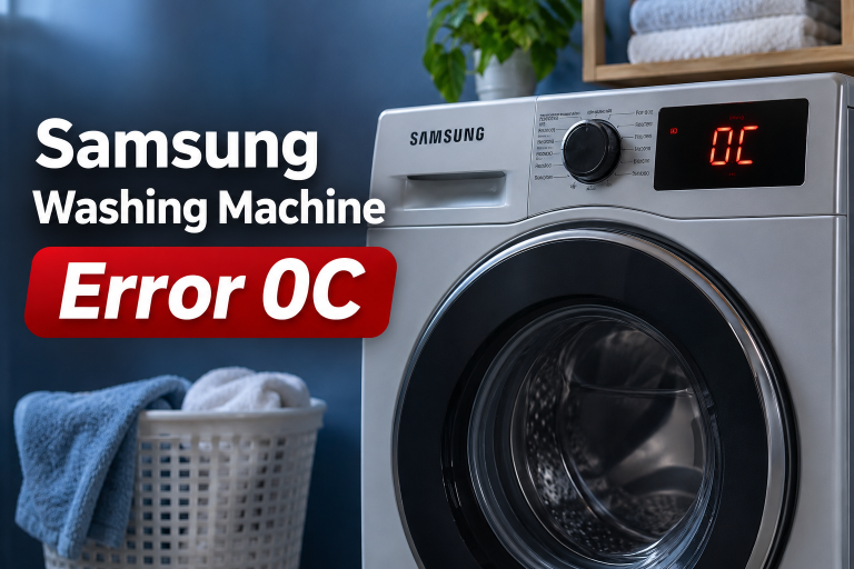 Samsung Washing Machine Error 0C