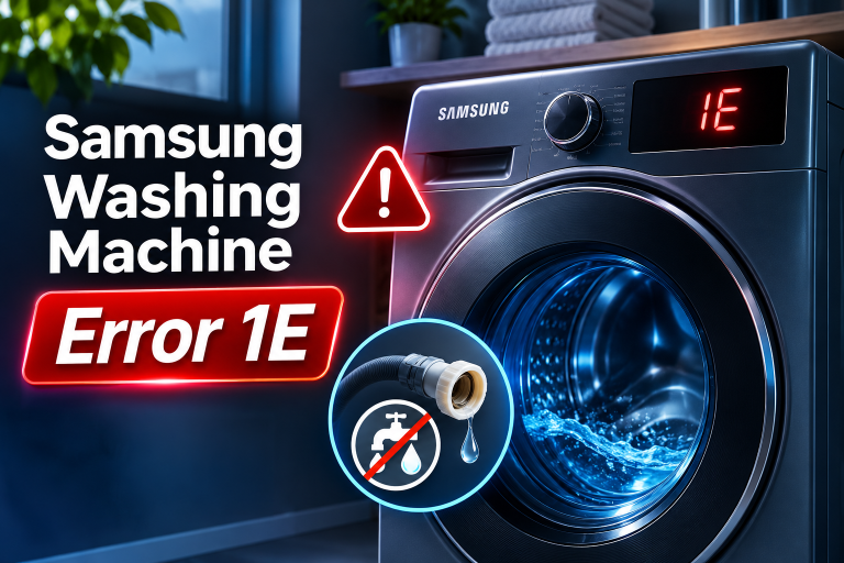 Samsung Washing Machine Error 1E
