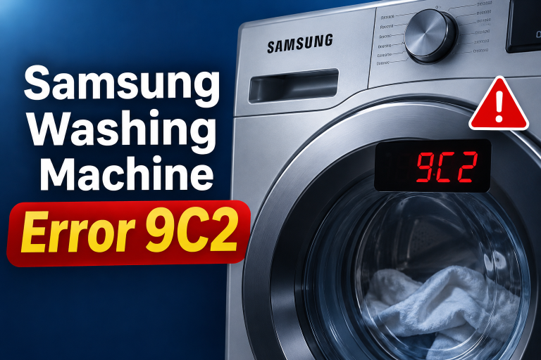 Samsung Washing Machine Error 9C2