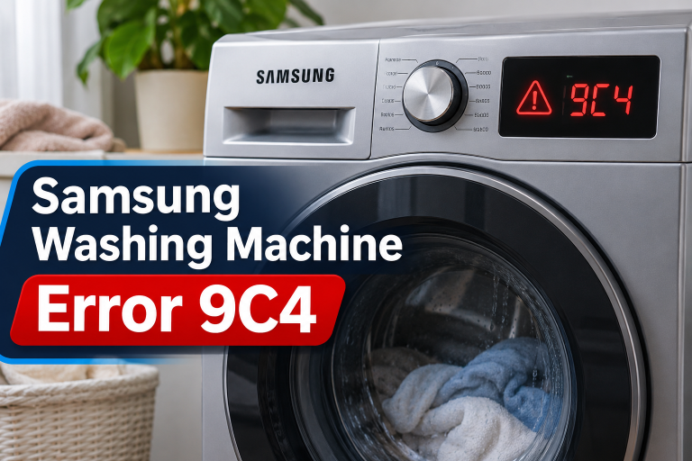 Samsung Washing Machine Error 9C4