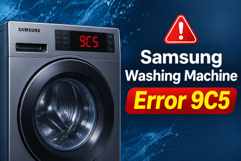 Samsung Washing Machine Error 9C5