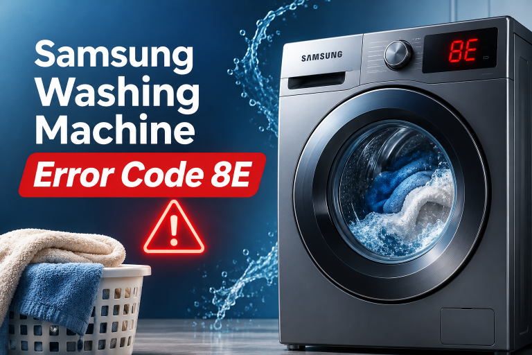 Samsung Washing Machine Error Code 8E