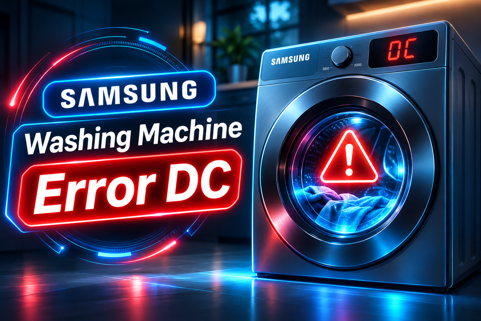 Samsung Washing Machine Error DC